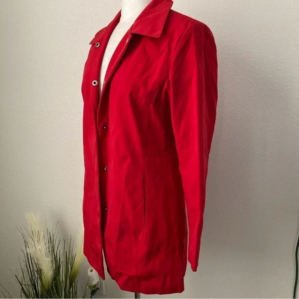 Merona Vintage Y2K Red Coat | Size M